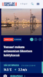 Mobile Screenshot of portofhelsinki.fi